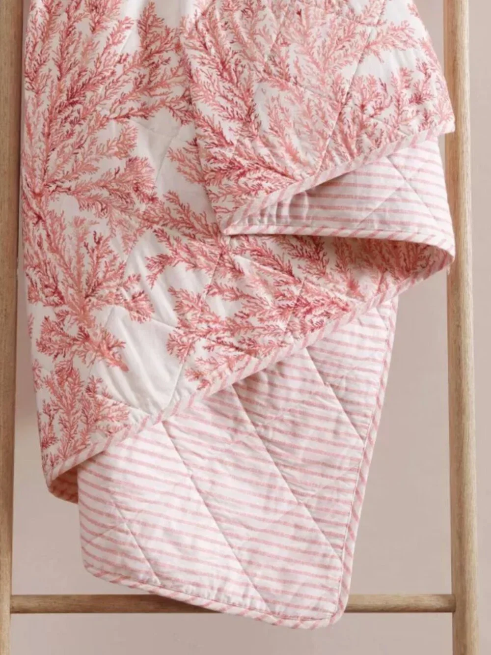 NWT Tommy Bahama Coral Garden Quilt Set Full/Queen